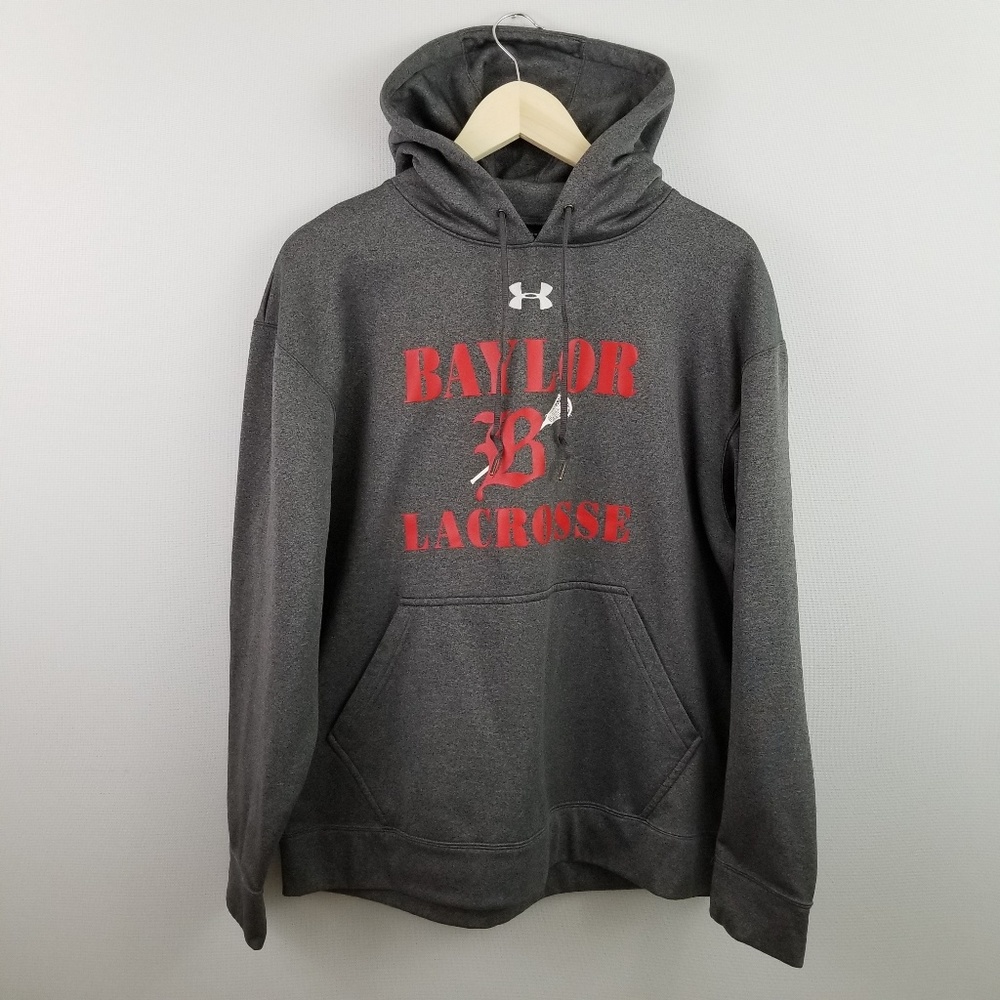 Under Armour Baylor University gray hoodie Size M
